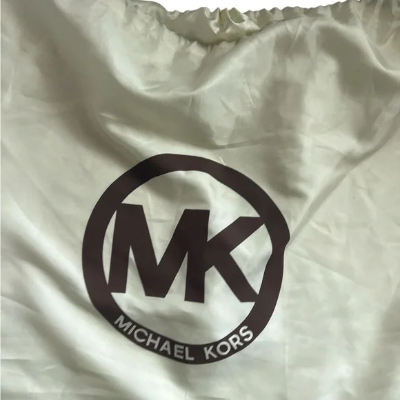 Michael Kors Black Shoulder Bag with Gold Accents - Picture 10 of 10